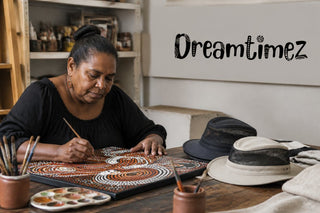 Dreamtimez: Authentic Aboriginal Art & Fly Net Hats