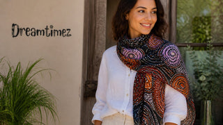 How to Wear Indigenous Art Scarves: Styling Guide