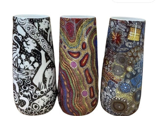 Colorful Vase, Aboriginal Vase