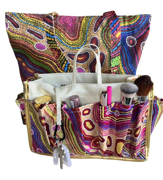 Tote Bag Organiser Set - Aboriginal Tote Bag