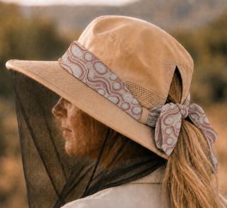 Pre-Order: Interchangeable Scarf for Fly Net Hat — Ships End Aug 2026