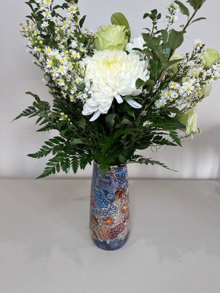 Colorful Vase, Aboriginal Vase