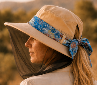 Pre-Order: Interchangeable Scarf for Fly Net Hat — Ships End Aug 2026