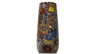 Ceramic Vase - Blue circles