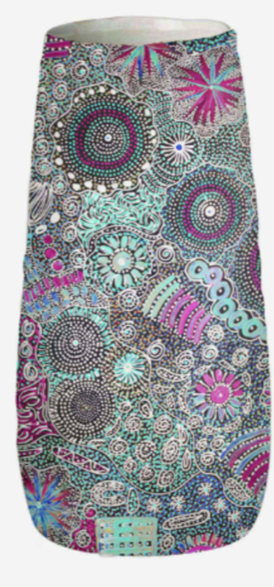 Colorful Vase, Aboriginal Vase