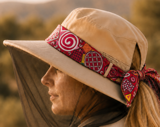 Pre-Order: Interchangeable Scarf for Fly Net Hat — Ships End Aug 2026