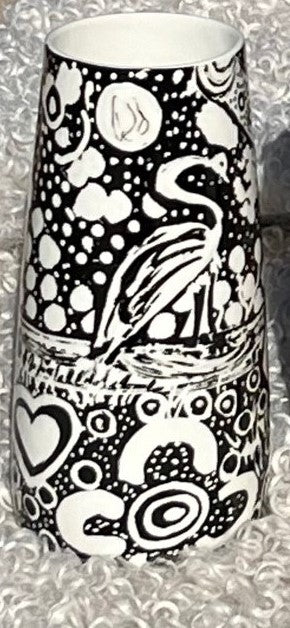 Ceramic Vase - Black