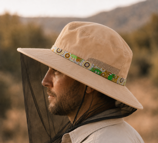 Pre-Order: Aboriginal Hat - Sun Hat - Fly Net Hat — Ships End Aug 2026