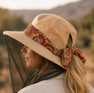 Pre-Order: Interchangeable Scarf for Fly Net Hat — Ships End Aug 2026